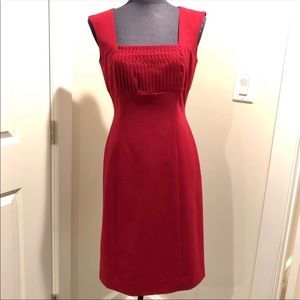 Tahari Red Dress